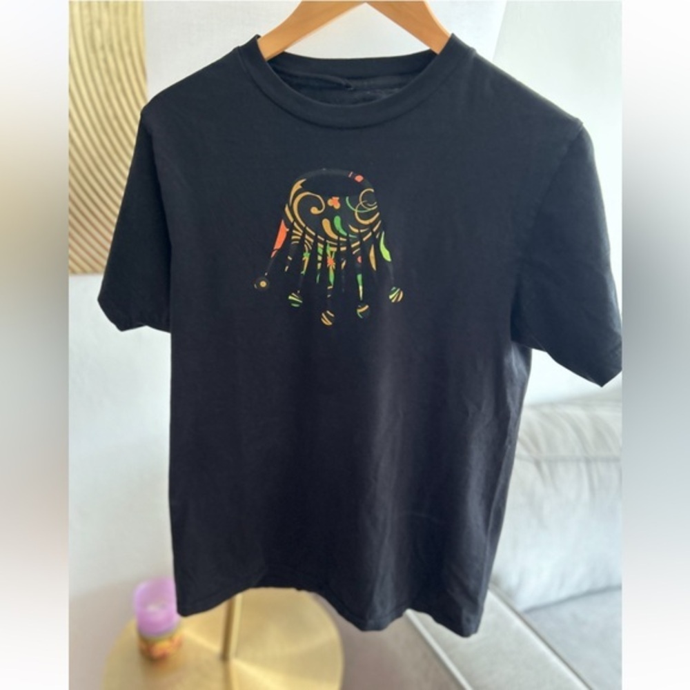 SSUR Controlled Substance Black Short Sleeve T Shirt M Graphic Rave Skater
